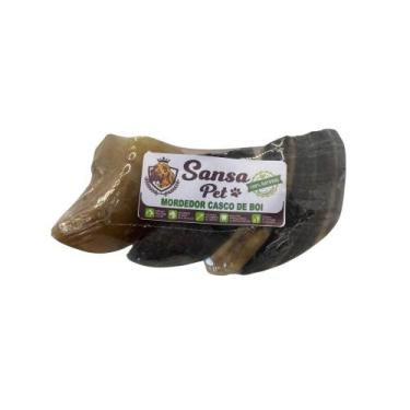 Imagem de Casco de Boi Natural Desidratado Anti Estresse Remove Tartaro Calmante