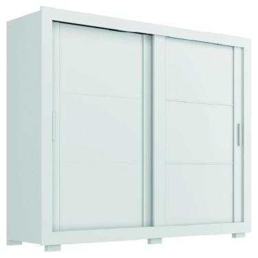 Imagem de Guarda Roupas Casal 2 Portas de Correr 4 Gavetas Titanium Zanzini