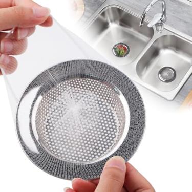 Imagem de 200 peças de saco de malha de filtro de pia de cozinha, pequenos sacos de filtro de malha descartáveis, antientupimento, serve para todas as pias de drenagem para cozinha, banheiro, banheira