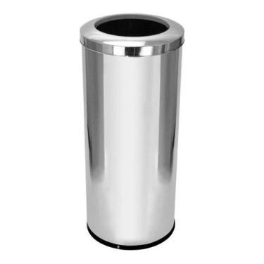 Imagem de Lixeira Inox Com Aro 50 Litros Inox