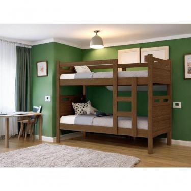 Imagem de Beliche Cama Para Meninos Com 2 Colchões Confortáveis Legno