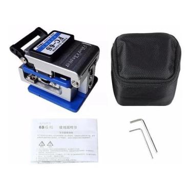 Imagem de Clivador de fibra óptica fc-6s (cortador), ferramenta manual com estoj