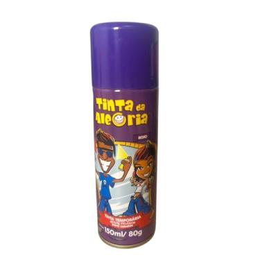 Imagem de Tinta de Cabelo Temporária Spray Colorido – Sai com Água, Ideal para Carnaval, Festas e Fantasias – Uso Infantil e Adulto, Fácil Aplicação e Remoção (Roxa)