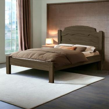 Imagem de Cama íris Casal Castanho Cambel