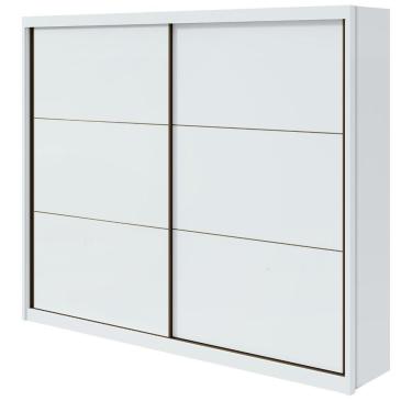 Imagem de Guarda-roupa Casal Toronto 2 Portas 6 Gavetas Branco