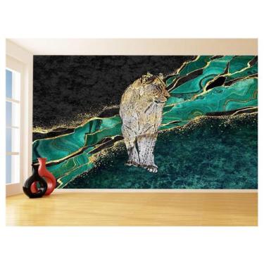 Imagem de Papel De Parede Animais Pop Art Leoa Colorido 3,5M Pxa443 - Você Decor