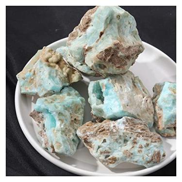 Imagem de CAMUTO Cheio de pedras preciosas e cristais de textura 20-50g pedra heteropolar cristais naturais minério heteropolar amostra de pedra bruta minério verde decoração de casa (tamanho: 30-50g)