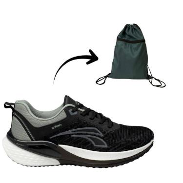 Imagem de tenis masculino kolosh kit esportivo nano preto