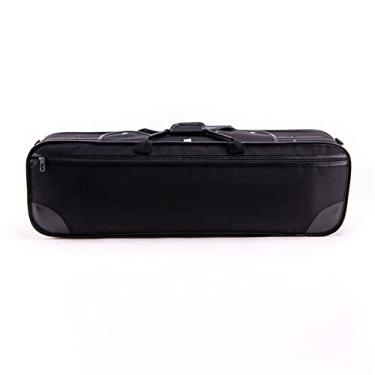 Imagem de Estojo De Violino Durável À Prova De Choque À Prova D'água Bolsa De Violino Leve Com Trava De Segurança E Higrômetro Tamanho Completo Estojo de Violino (Color : 4/4)