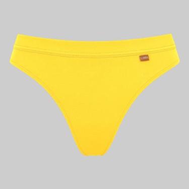 Imagem de Calcinha Lupo Loba Algodão Fio Dental 40355, Amarelo, GG