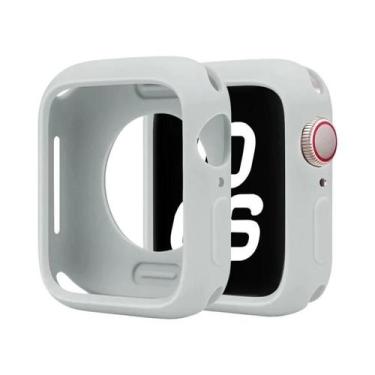 Imagem de Capa De Silicone Para Apple Watch Série 9 8 7 6 5 4 3 SE Protetor De C