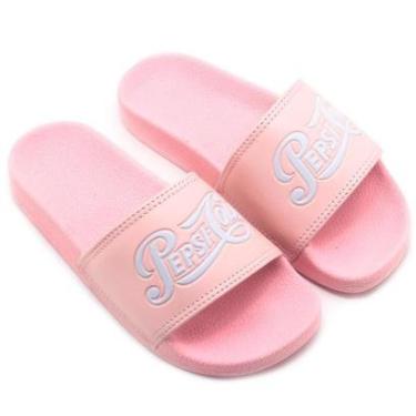Imagem de Chinelo Pepsi Cola Slide Retrô Feminino-Feminino