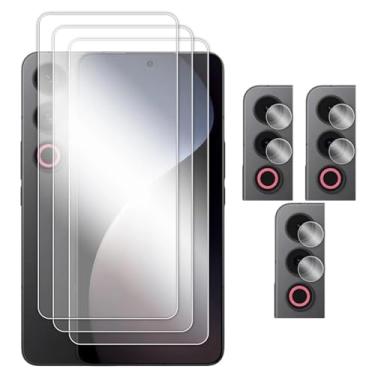 Imagem de Para Meizu 21 Note, vidro de 6,78 polegadas Full Glue transparente com protetor de tela com película de vidro temperado