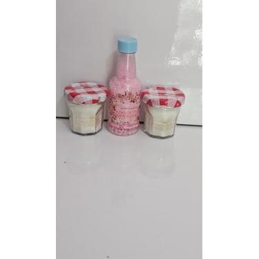 Imagem de Kit de Spa com 2 Velas Aromáticas de Lavanda e Spice 67gr e 1 Escalda Pés Flor de Lótus 62gr, 196gr Total