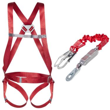 Imagem de Cinto Paraquedista 1 Ponto de Ancoragem Com Talabarte Y Tubular CP1101-2102 Camper