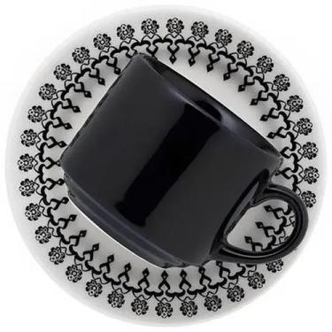 Imagem de Conjunto 6 Xícaras de Chá e Pires Donna Folk 180ml  061412 - Biona - B