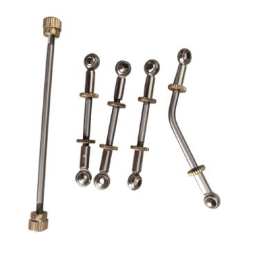 Imagem de MERIGLARE Kit de Reparo para Trompete com Juntas Esféricas Universais, Porcas de Ajuste Hastes de Conexão e Juntas de Esfera para Adultos e Iniciantes (Peça, 4 Pcs