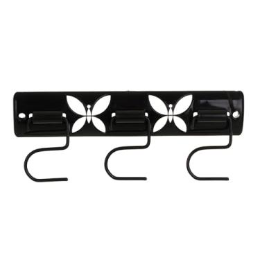 Imagem de Porta Vassouras Borboletas Multiuso Suporte Organizador de Parede para Utensílios de Limpeza