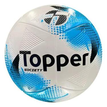 Imagem de Bola Futebol Campo Topper Slick Campo 2025, Azul society