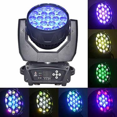 Imagem de Boulder 19x15W Zoom Beam Wash Moving Head Light for Stage Lighting Effect with RGBW 4in1 LED and DMX Control Dj Disco and Nightclub
