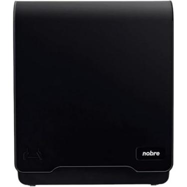 Imagem de Dispenser Autocortante para Toalha em Bobina Mecânico Preto Nobre – Corte Automático, Alta Durabilidade e Economia para Banheiros Comerciais