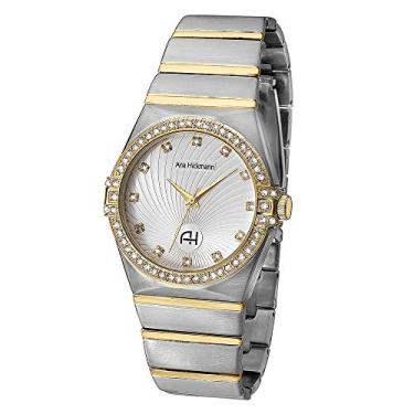 Imagem de Relógio Champion Ana Hickmann Analógico Bicolor AH28188S Kit Colar e Brincos