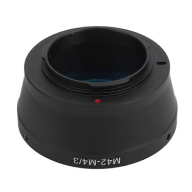 Imagem de aqxreight Adaptador de Montagem de Lente Anel Adaptador de Lente de Câmera Profissional de Alta Precisão para Rosqueada de 42 Mm para Câmeras de Montagem M4/3 Com Tampa Traseira Resistência Sólida