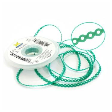 Imagem de Elástico Borrachinha Aparelho Ortodôntico Corrente Médio 1.5 metros