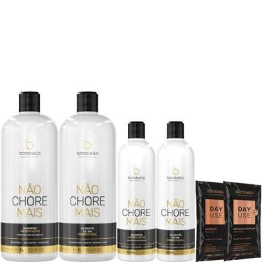 Imagem de Borabella Kit Não Chore 2x1 Litro + Não Chore 2x350ml