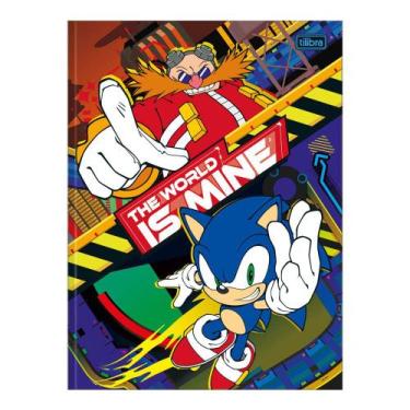 Imagem de Caderno Universitário Brochura Sonic 80 Folhas Tilibra, Modelo I
