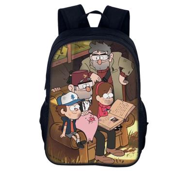 Imagem de Mochila escolar Gravitys Falls Anime para crianças