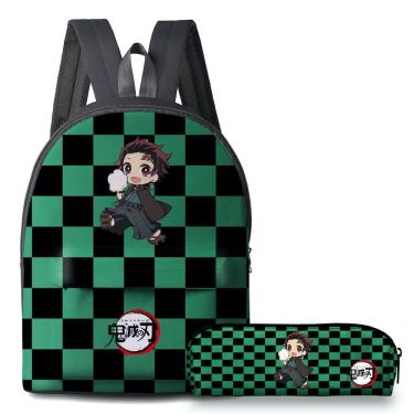 Imagem de Mochila escolar Demons Slayers Kamado Tanjirou Anime