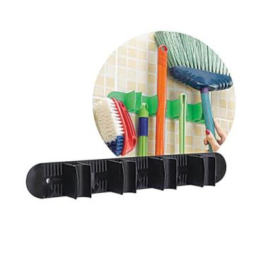 Imagem de Porta Vassouras De Plástico c/ 4 Encaixes Nitron