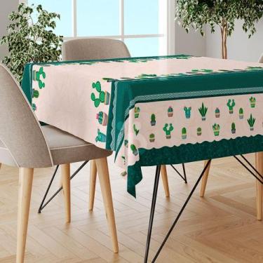 Imagem de Toalha Mesa Plástica Térmica Suculentas Por Metro - Idealiza