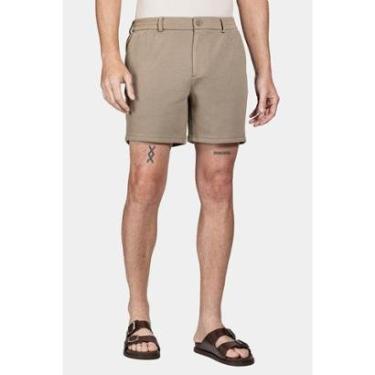Imagem de Bermuda Aramis Chino Comfort Knit Textura Caqui-Masculino