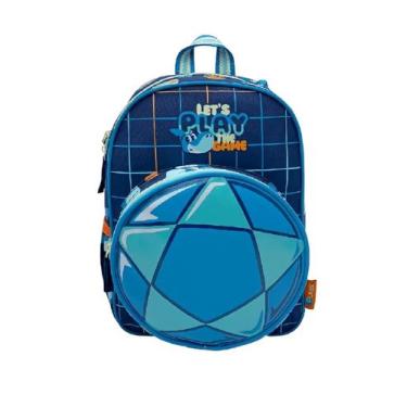 Imagem de Mochila Costas Pequena Infantil Tubarão Futevôlei Puket