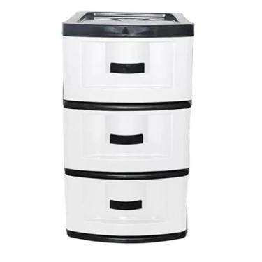 Imagem de GAVETEIRO GRANDE DE 3 GAVETA(Branco)