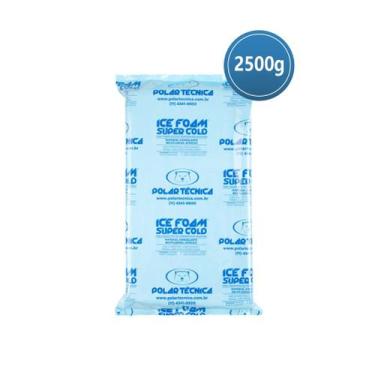 Imagem de PCM Ice Foam: Super Cold 2500g  caixa fechada com 05 unidades - Polar 