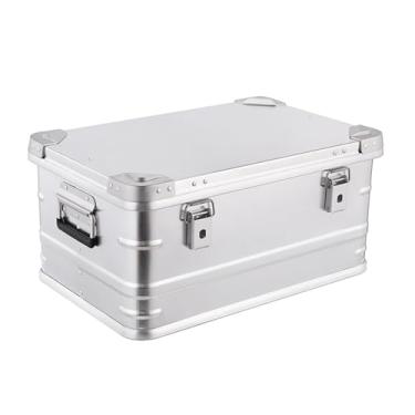 Imagem de Caixa de armazenamento caixa de ferramentas de metal caixa de armazenamento de alumínio profissional portátil armário de armazenamento oficina caixa de ferramentas organizador de livros domésticos