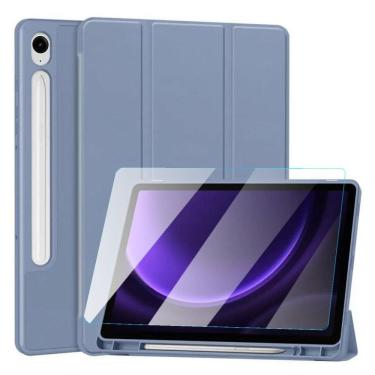 Imagem de Case Tpu Dobrável + Película Para Tab Samsung S9Fe 10.9 X510