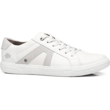 Imagem de SAPATENIS PEGADA EM COURO 110407 - BRANCO-Masculino