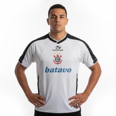 Imagem de Camisa do Corinthians Retrô 2000 Mundial Branca - Outletlion, P