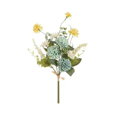 Imagem de Guirlanda De Crisântemo De Seda 1/3 Peças Flores Artificiais Para Casa