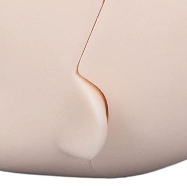 Imagem de Generic Cabeça de Boneca Em Branco de Cimento Plástico Removível para Boneca de Juntas Esféricas 1/12, Circunferência Perfeita da Cabeça de Substituição de 4,7 Polegadas (Superbranco)