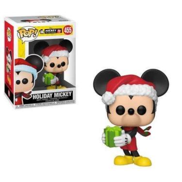 Imagem de Funko Pop Disney Mickey's 90th 455 Holiday Mickey