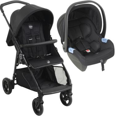 Imagem de Carrinho de Bebe Passeio Bebe Conforto Burigotto Lui 22 Grafite