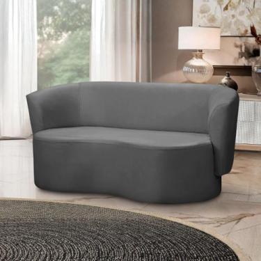 Imagem de Sofá Orgânico Curvo Living 2 Lugares 160 Star Confort - VS Móveis, Chu