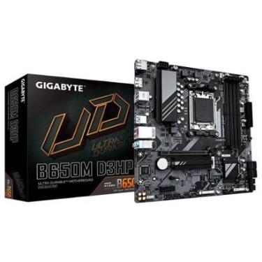 Imagem de Placa-Mãe Gigabyte B650M D3HP, AMD AM5, Micro ATX, DDR5, Preto - B650M D3HP-Unissex