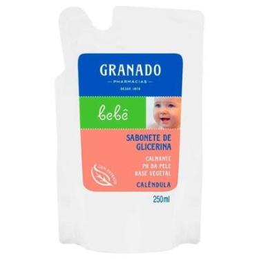 Imagem de Refil Sabonete Líquido de Glicerina Granado Bebê - Calêndula 250ml-Unissex