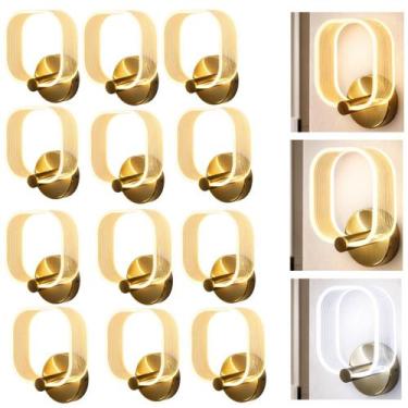 Imagem de Arandela LED Acrílico 8W Bivolt Iluminação Moderna 3 Cores EBAR80204 -